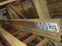 Potence à colonne VERLINDE 500 kg, long. 3600 mm, h. 2700 mm, 360°